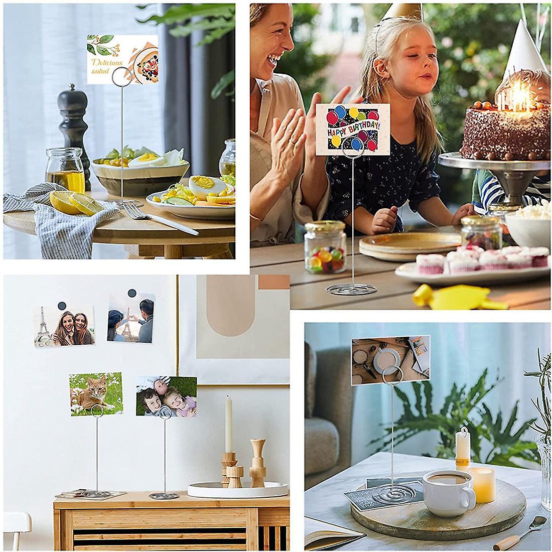 Table Number Bracket 10 Pieces-place The Card Holder Digital Bracket