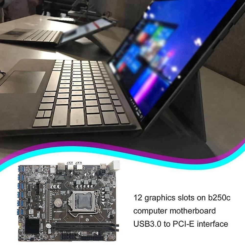 B250c Btc Mining Motherboard Graphics Card Supports Ddr4 Ram