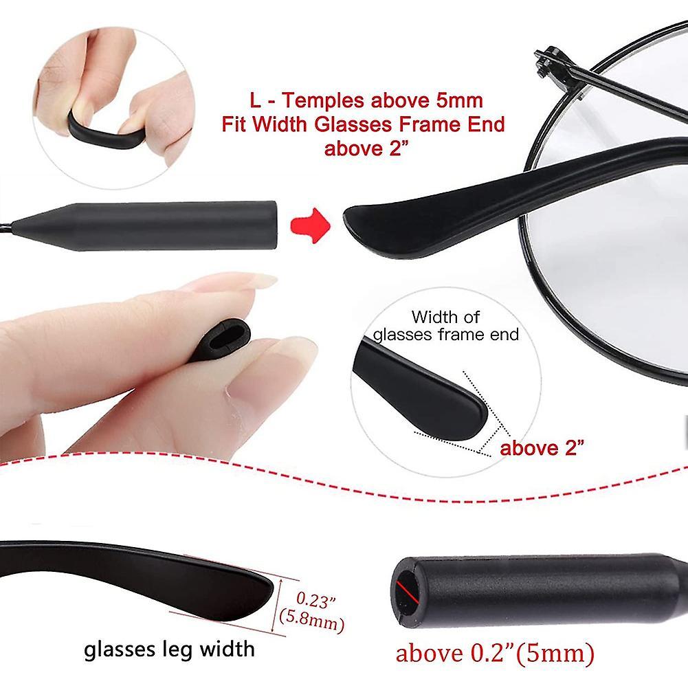 Glasses Strap Adjustable Eyewear Retainer 3pcs Universal Fit Sports