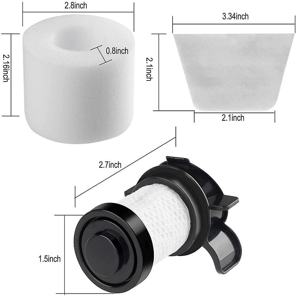 Filter Replacement Compatible for Shark If200uk Duoclean Ionflex