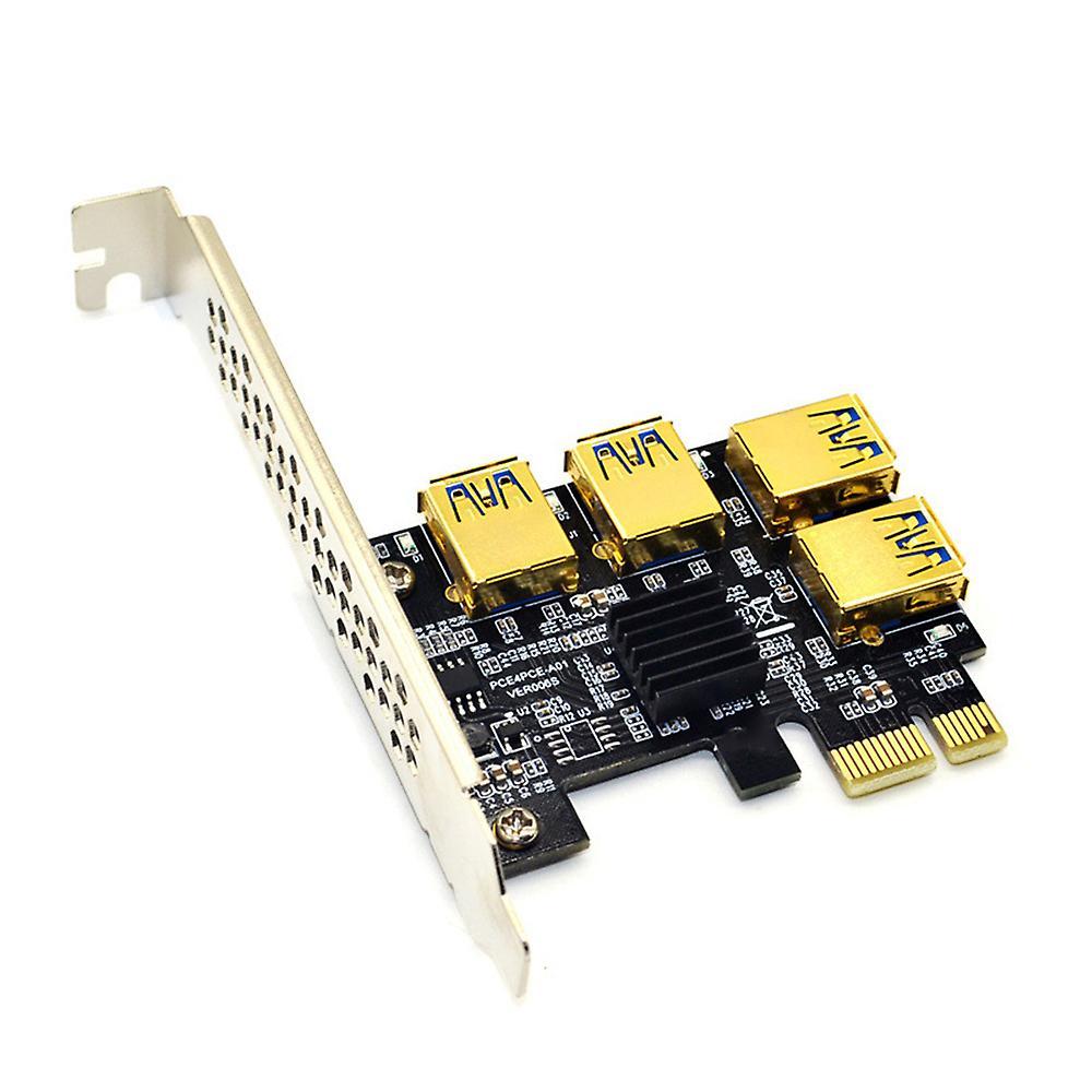 Pcie Pci-e Pci Express Riser Card for Bitcoin Mining 009c Plus,black