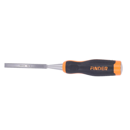 Finder 10mm Carpentry Flat Chisel Set Tpr Plastic Fiber Handle Diy