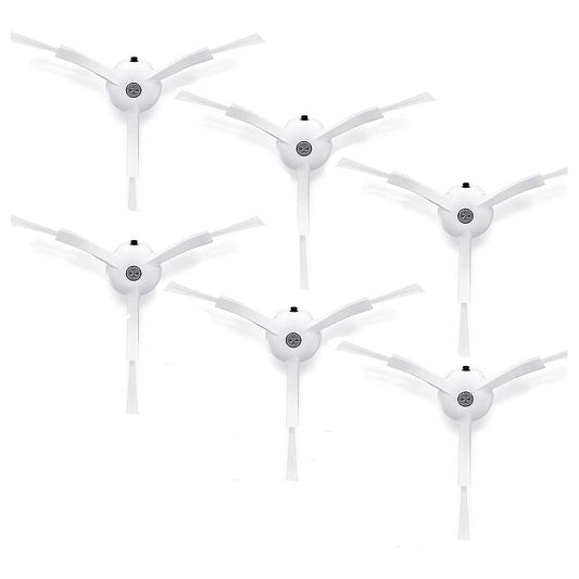 6pcs Side Brush for Xiaomi Roborock S6 S6 Pure S5 S5 Max S4 E4 E20