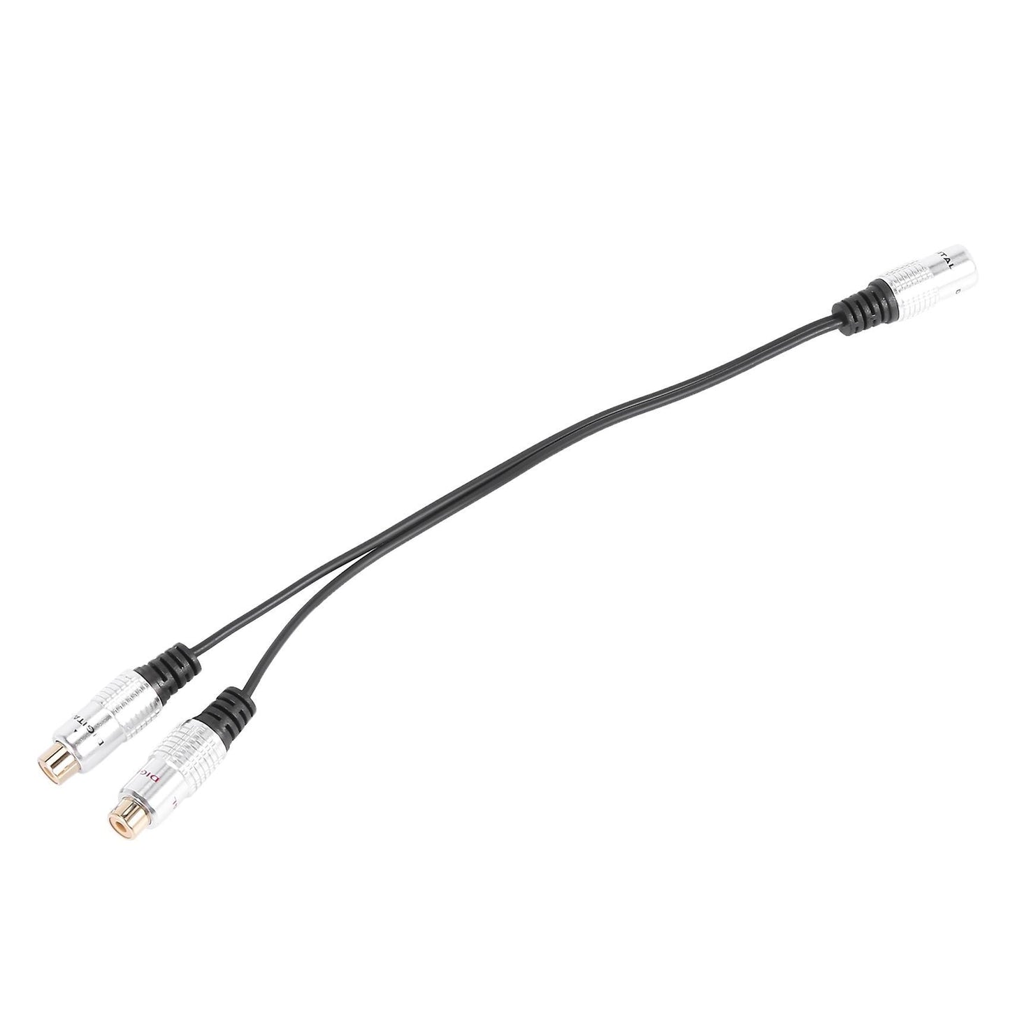 3.5mm (1/8 Inch) Jack Stereo Audio Splitter Y Adapter Cable 25cm)