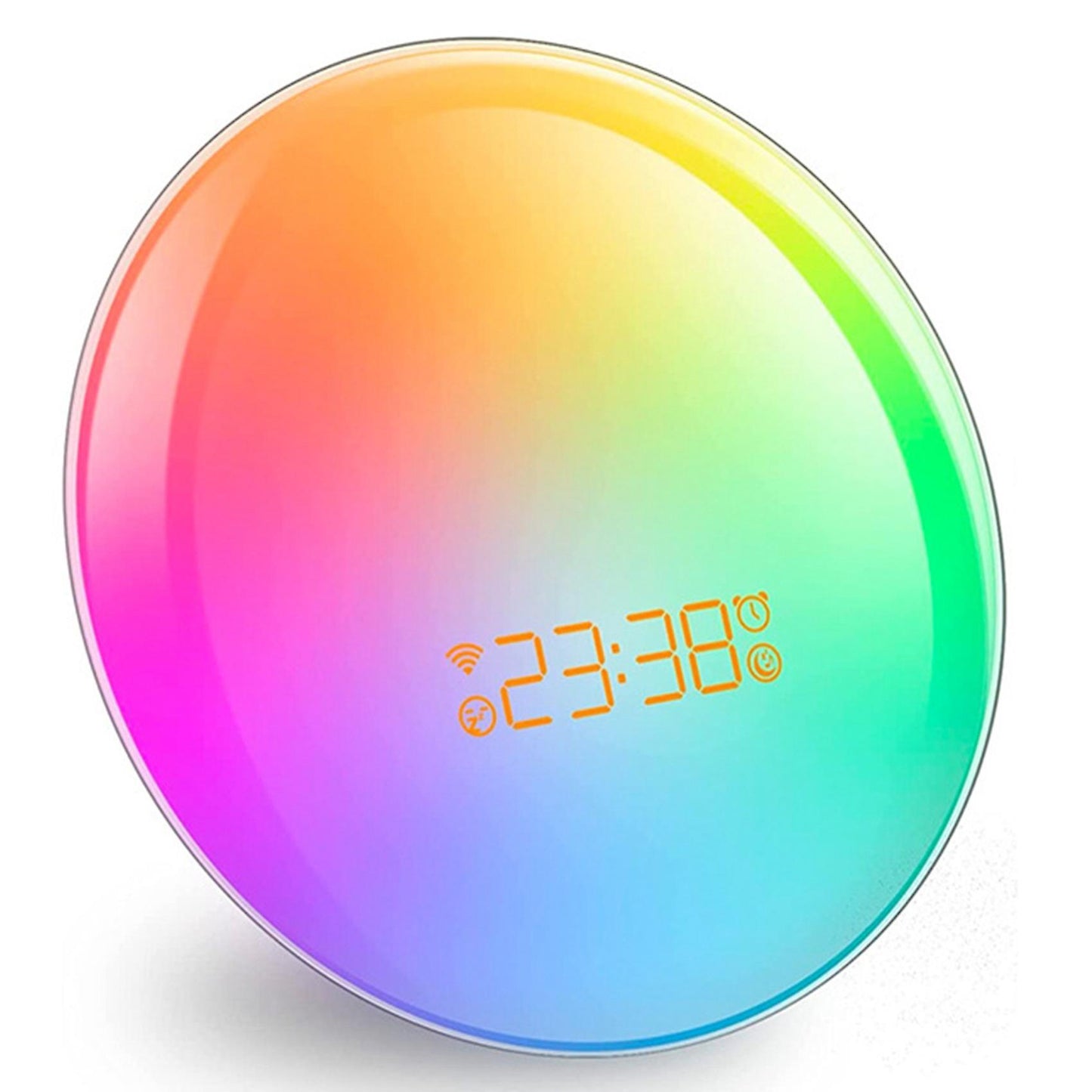 Sunrise Alarm Clock for Bedrooms, Colorful Lights Clock for Bedroom