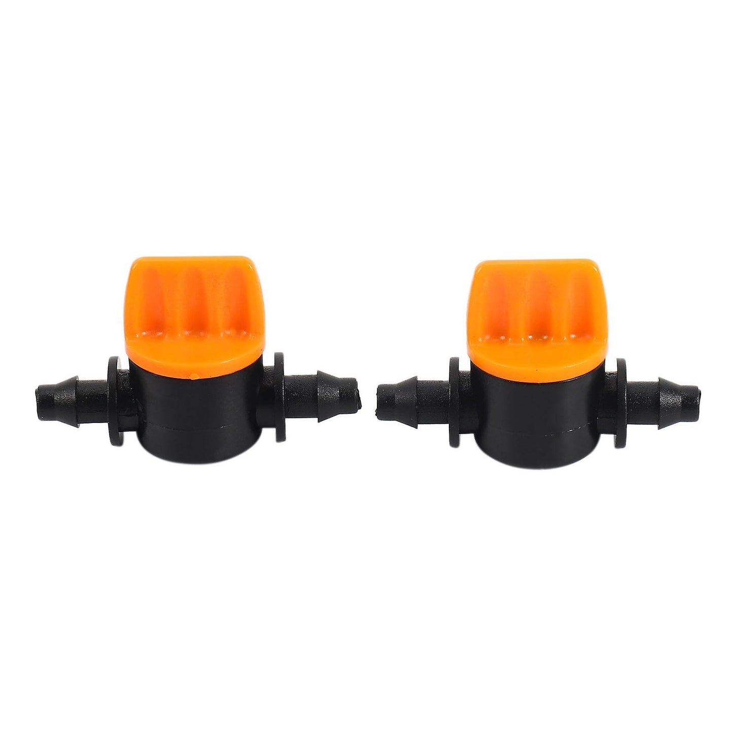 Mini Valve with 4/7mm Hose Irrigation Water Flow Control 10 Pcs