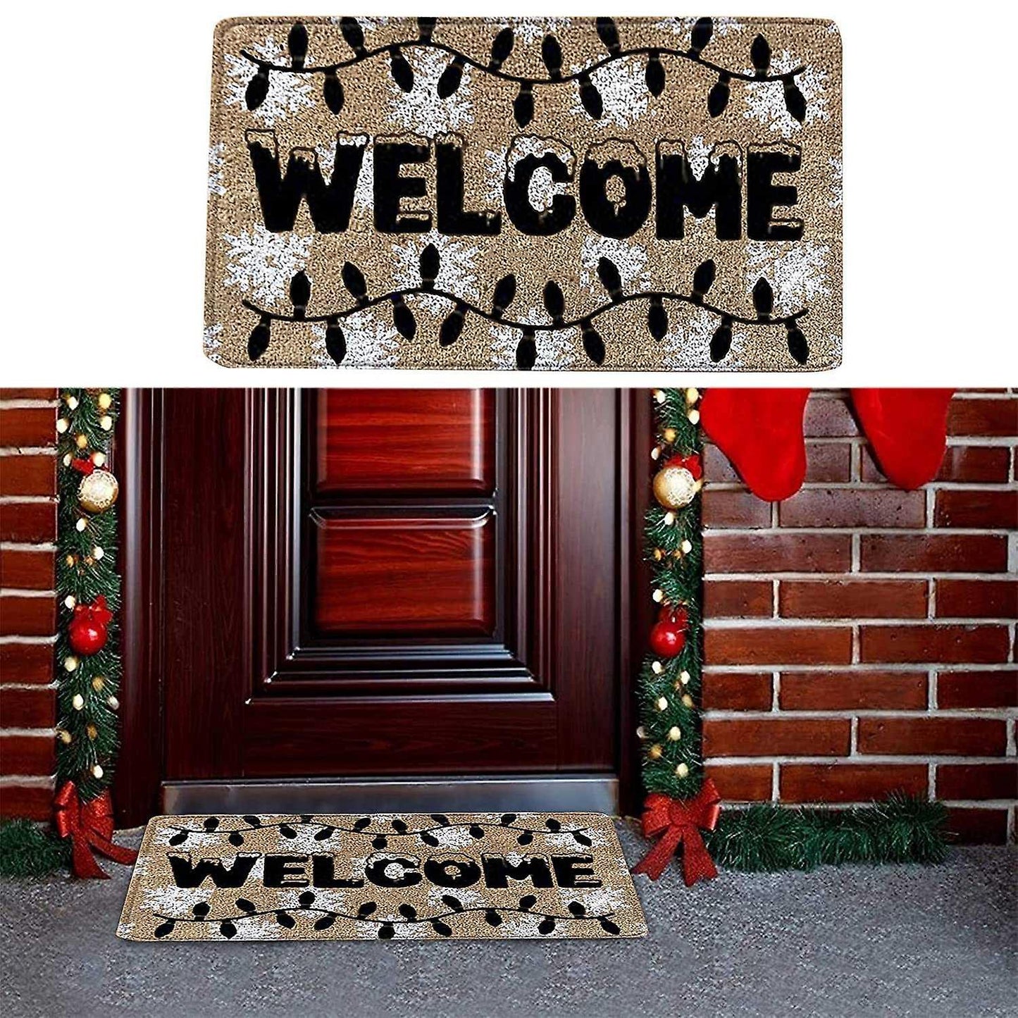 Christmas Doormat Floor Mat Door Mat Decoration Entrance Floor