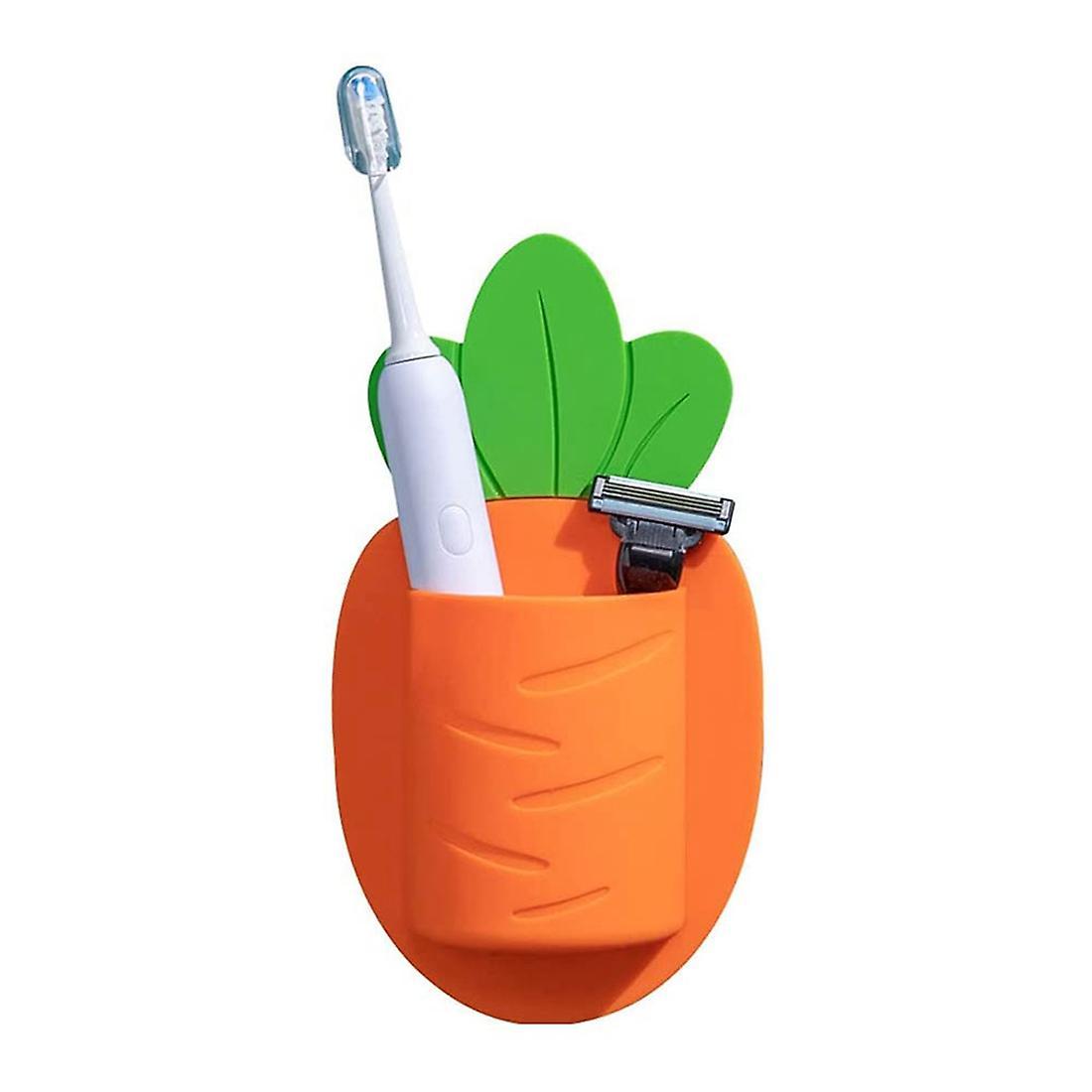 Bathroom Toothbrush Holder Electric Toothpaste Wall-mounted Storage