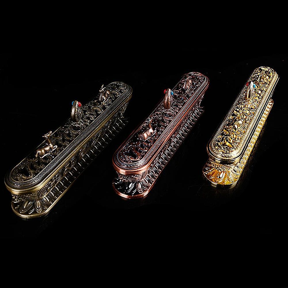 Tibet Incense Burner Antique Handmade Incense Stick Holder Crafts 3