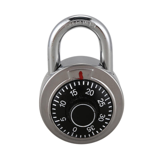 Master Coded Lock 50mm with Round Fixed Dial Combination Padlock Defender