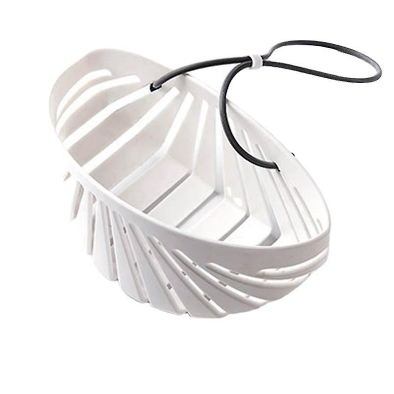 Kitchen Dish Cloth Sponge Storage Bag Sink Holder Bath Tool with Rope