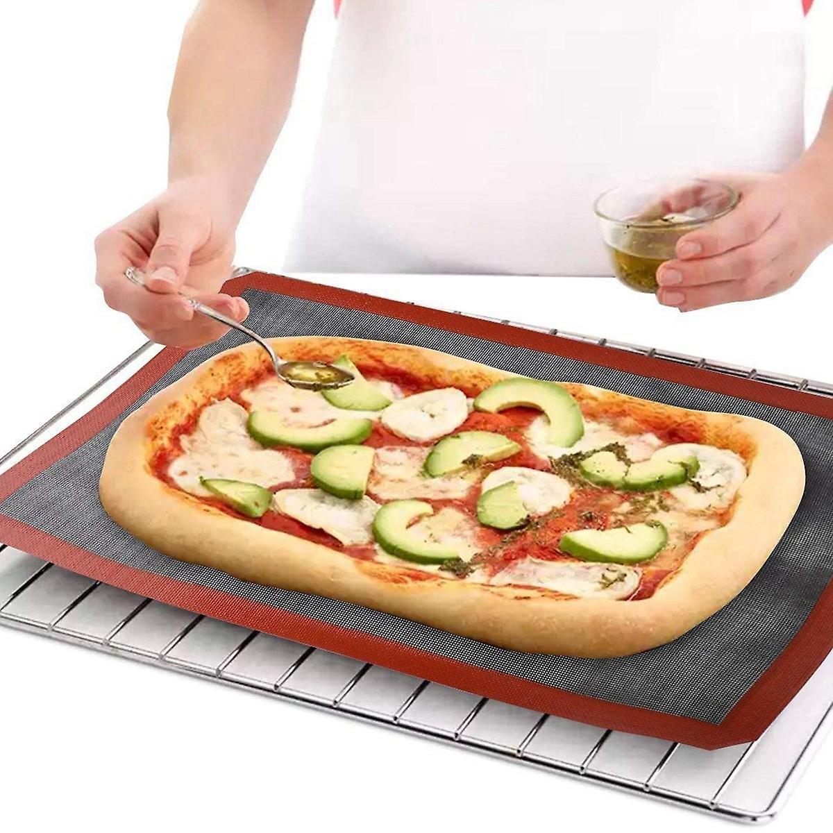 2 Pcs Silicone Baking Mat Sheet,non-stick Mesh Double-sided Available