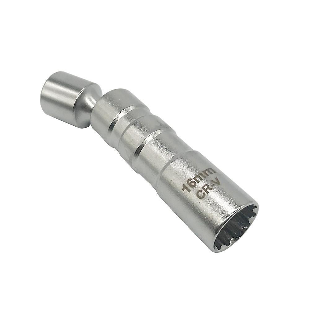 16mm Thin Wall Magnetic Swivel Spark Plug Socket - 3/8-inch Drive