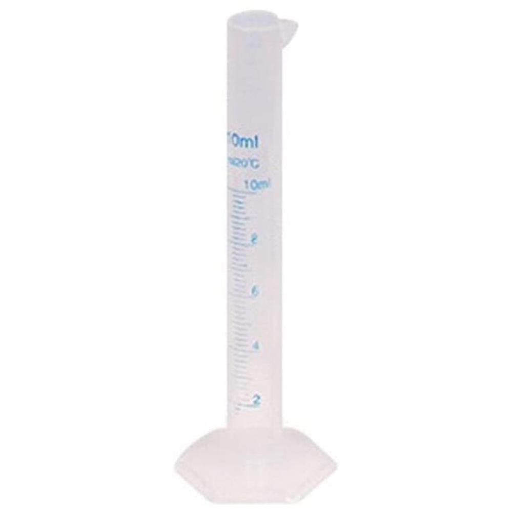 Measuring Cylinder Plastic Graduated Tube Tool for Lab(10ml)