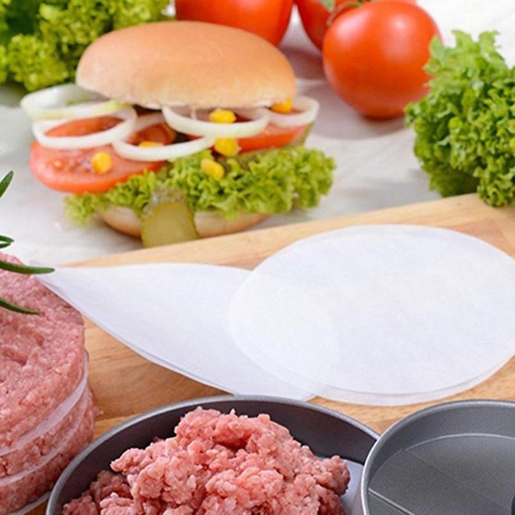 Baking Paper for 4/4.5 Inch Burger -500 Pieces Of Round Baking Paper