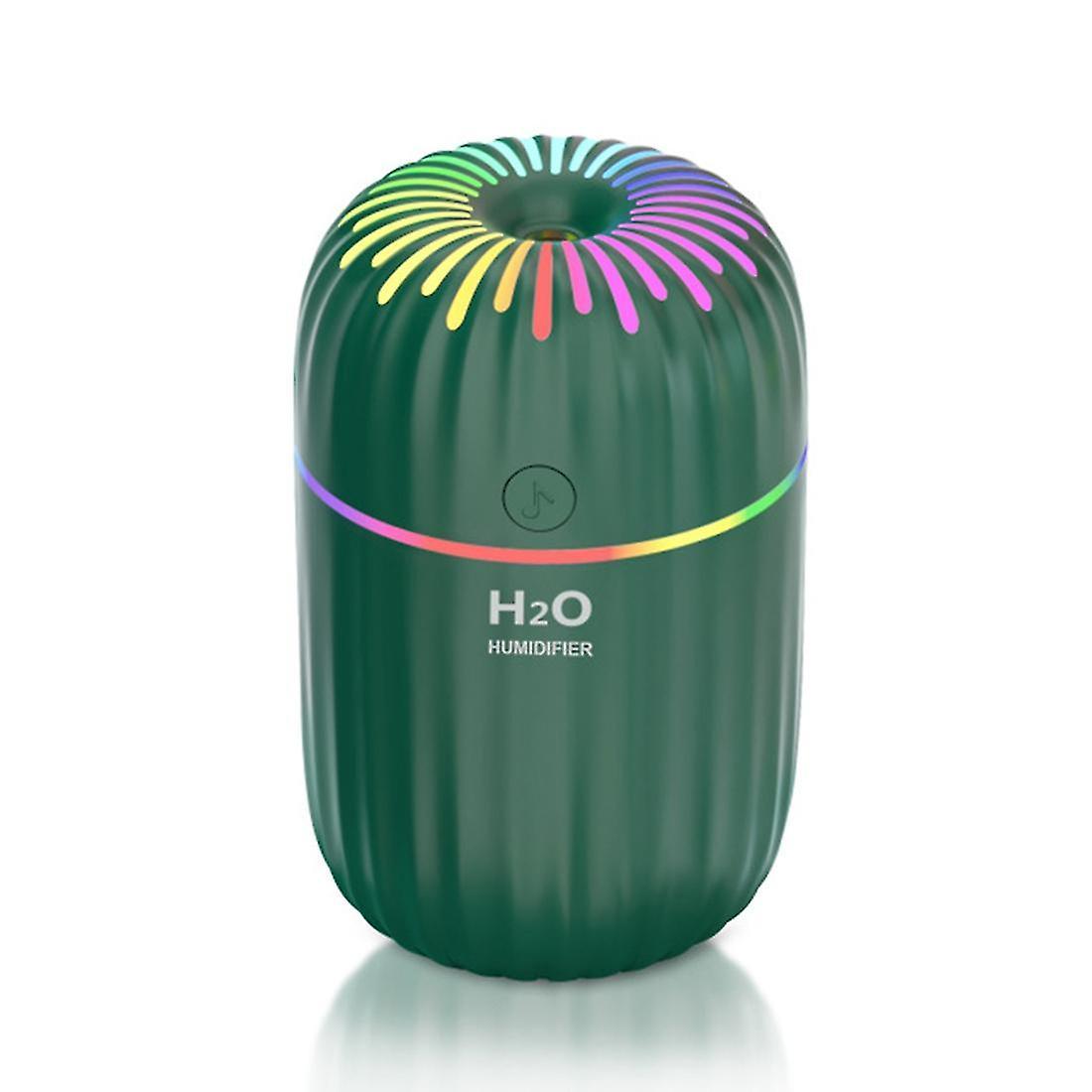 300ml Electric Air Humidifier Aroma Oil Diffuser Purifier Green