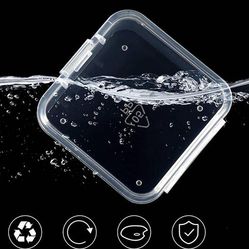 10 Pcs Plastic Clear Storage Box for Collecting Small Items, Beads