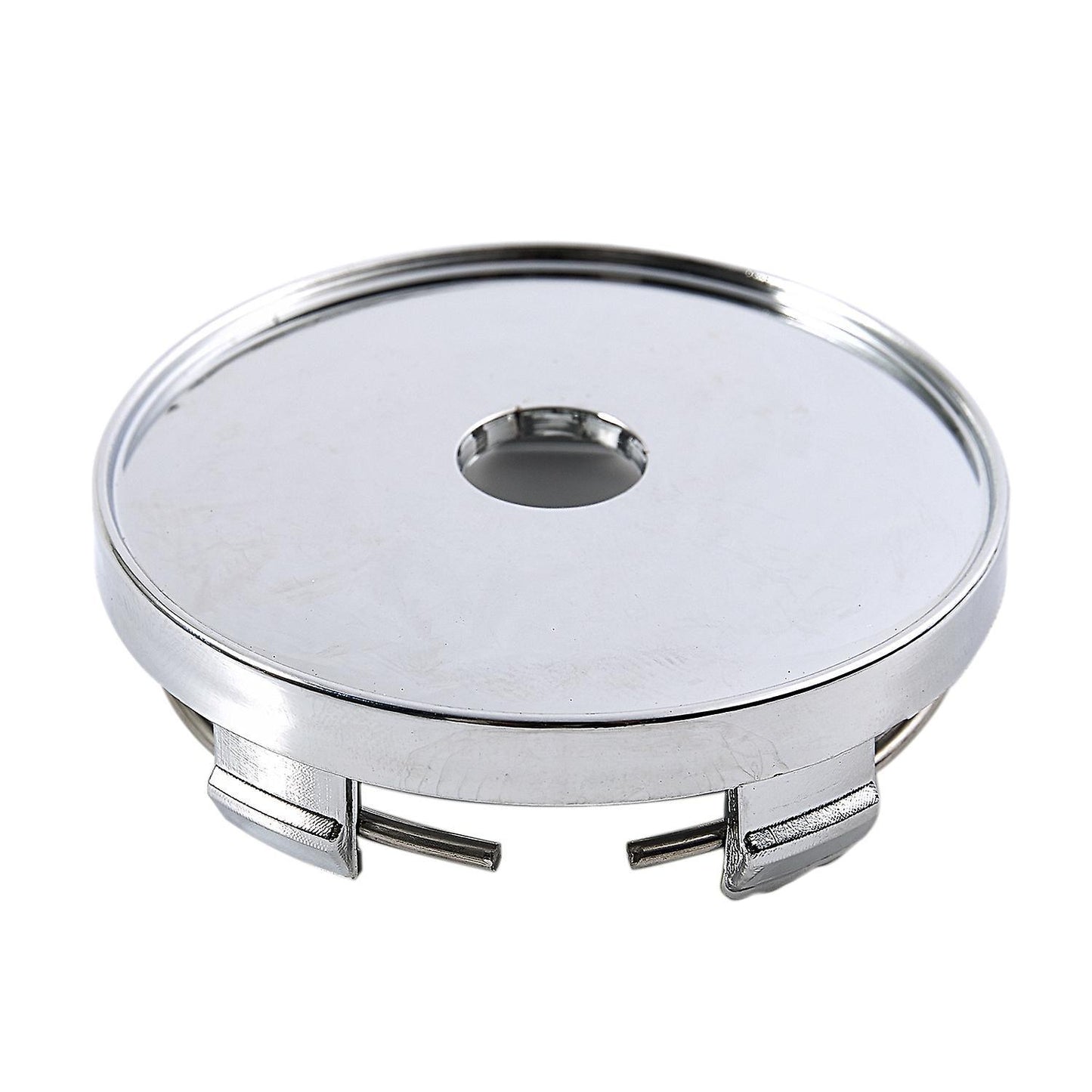 Set Of 4 Chrome Wheel Center Hub Cap Universal Car Plastic 60mm
