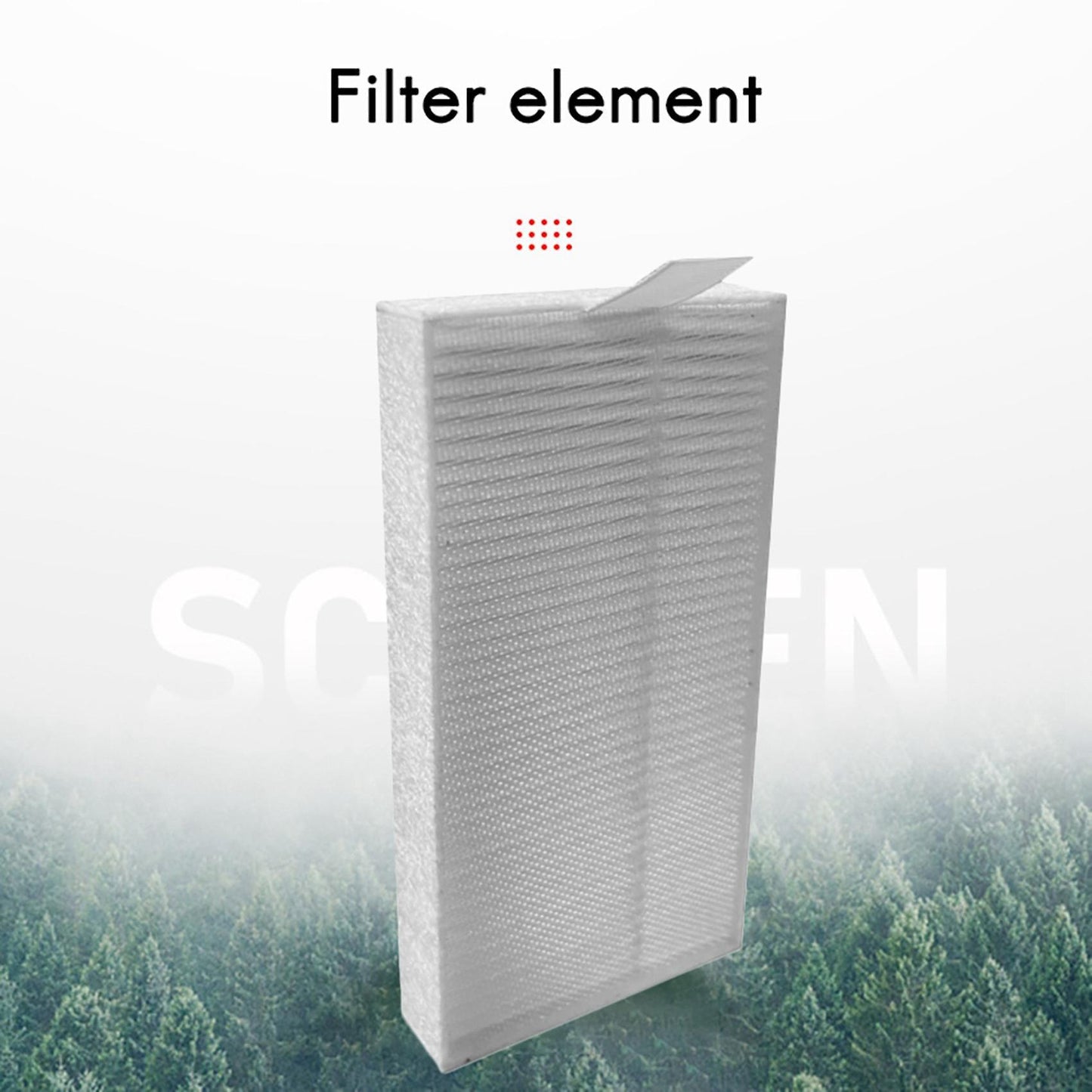 Aluminum Alloy Car Air Purifier Cleaner for Outdoor for 1 Set