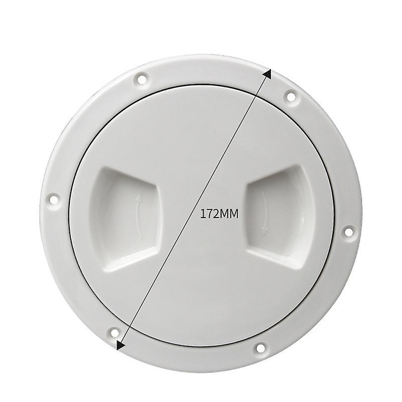 Deck Plate Hatch Marine Boat Yacht Detachable Cover Abs-5 Inch