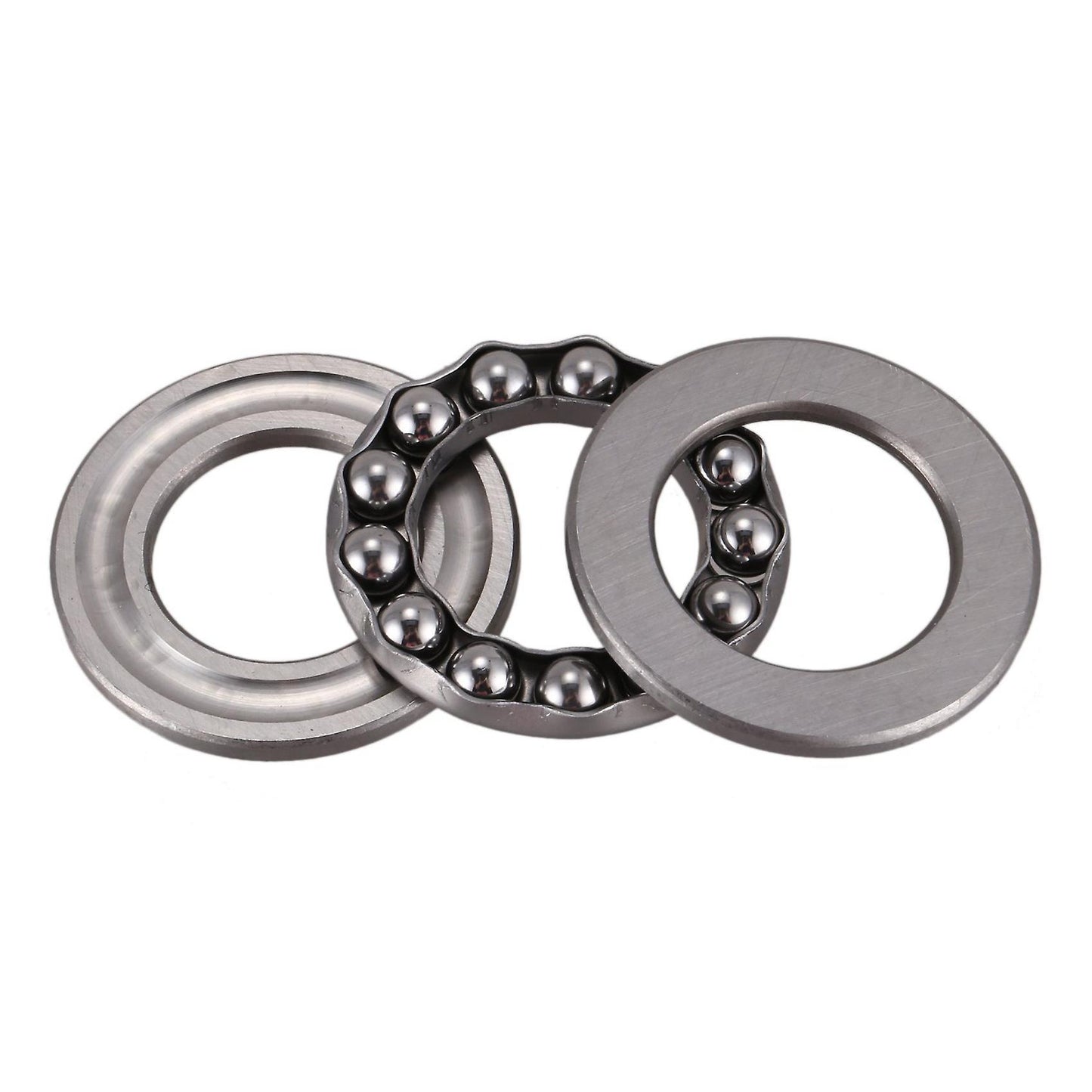 2 Pcs Axial Ball Thrust Bearing 51104 20 X 35 X 10mm