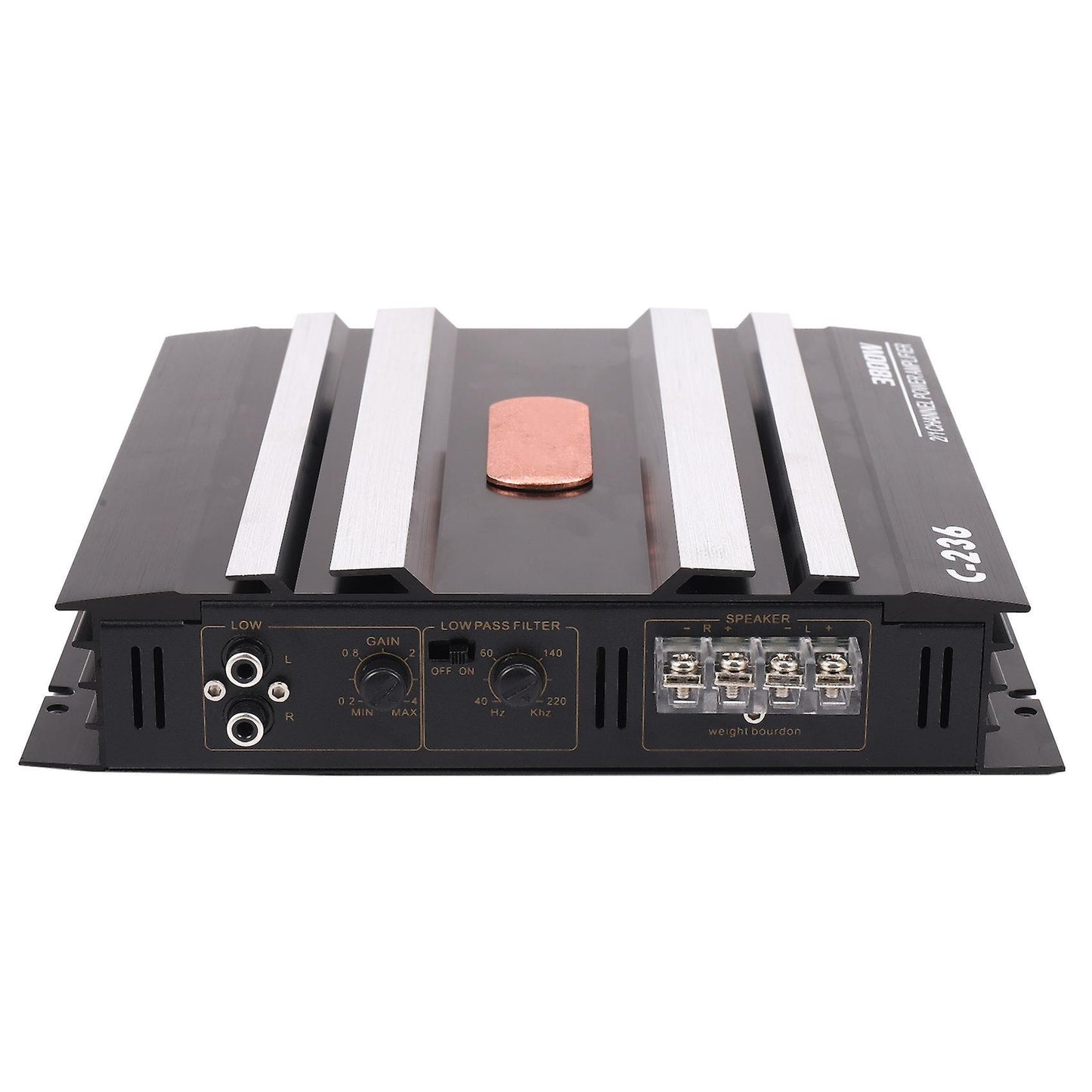 3800w 2 Channel Power Amplifier 12v Car Audio Amplifier Bass Amp