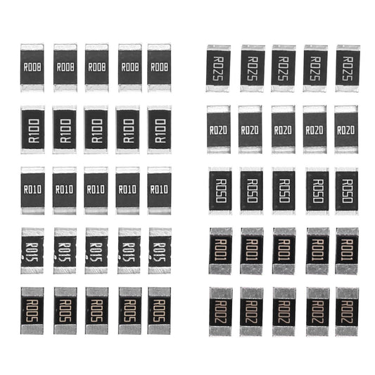 50pcs Alloy Resistance 2512 Smd Resistor Samples Kit
