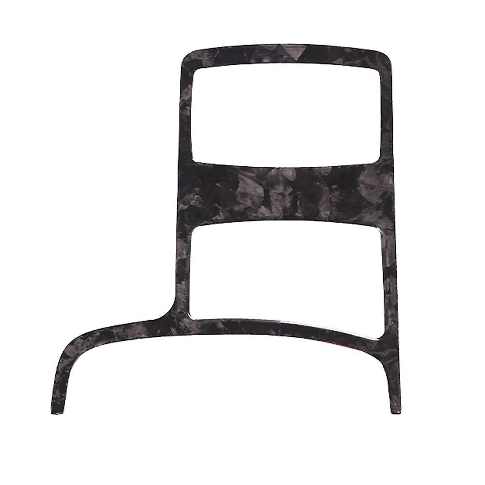 Dry Carbon Fiber Car Inner Console Mode Button Panel Frame Trim