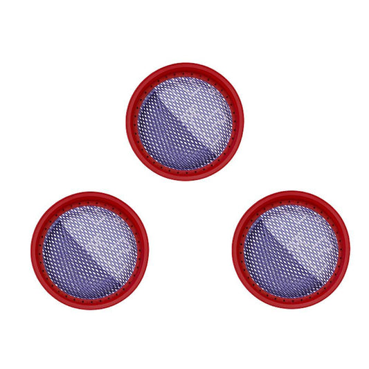 3pcs for Dibea D18 D008pro Hand-held Vacuum Cleaner Round Filter