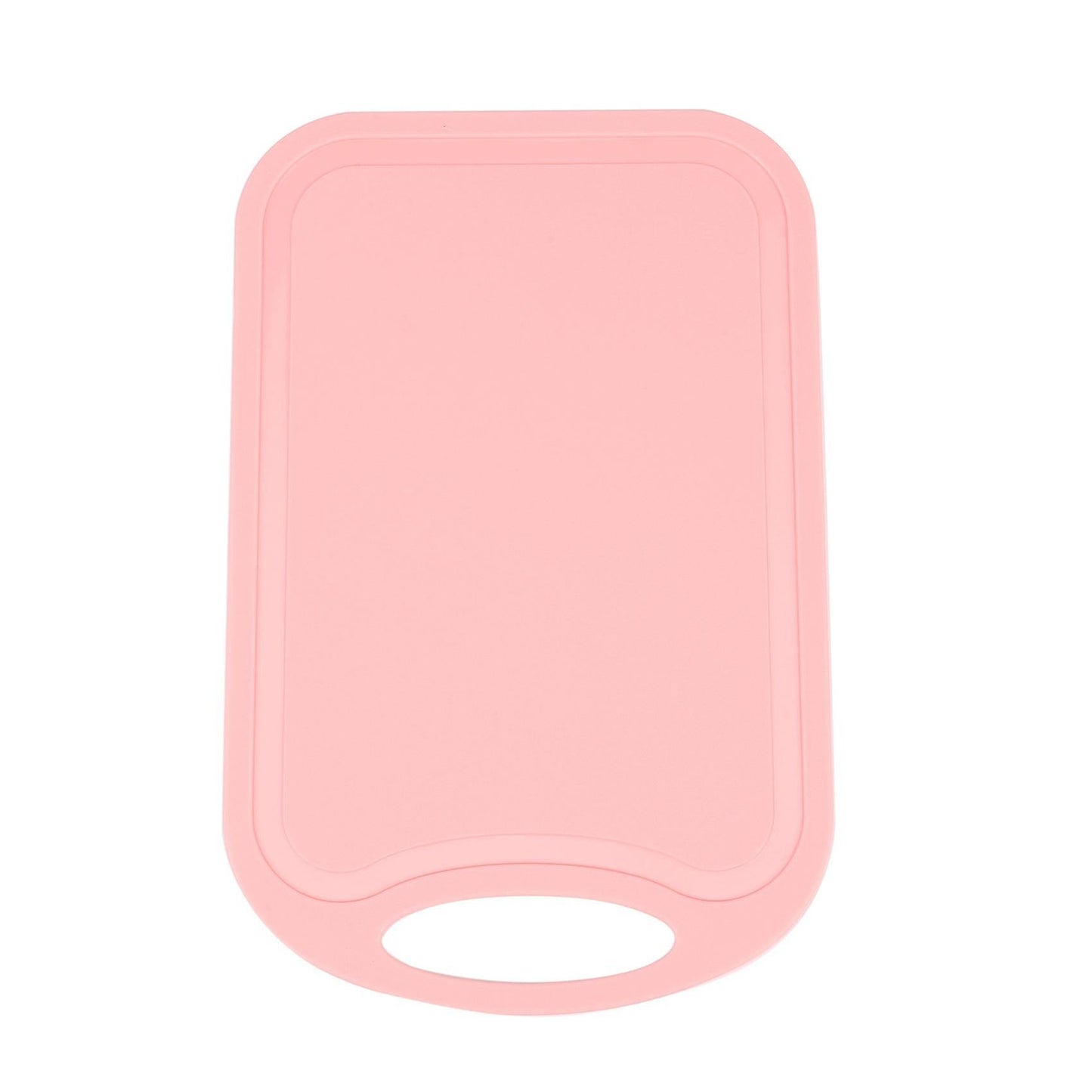 Plastic Chopping Block Vegetable Cutting Board with Hang Hole Pink