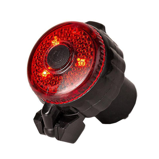 Bicycle Rearview Mirrors 360 Blast-resistant Lens with Warning Light