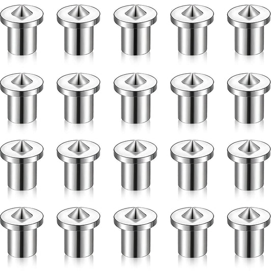Dowel and Tenon Center Transfer Plugs Drill Hole (20 Pieces,1/4 Inch)