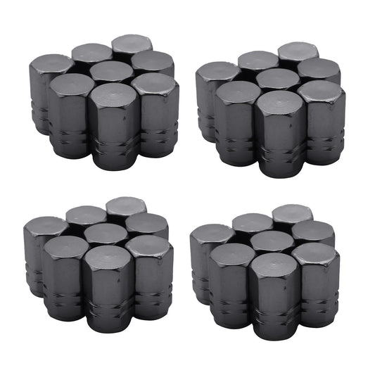 32 Pieces Tire Stem Valve Caps Car Dustproof Tire Cap, Hexagon Shape