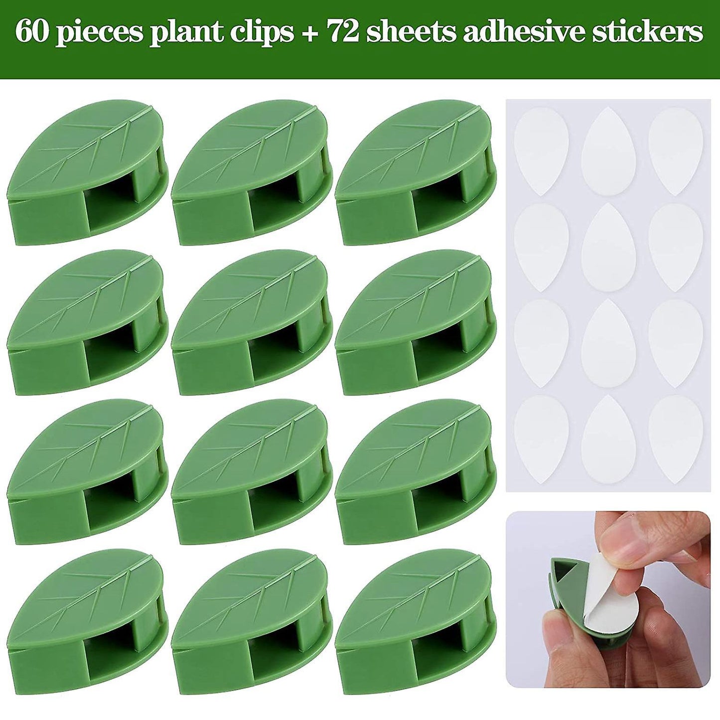Plant Climbing Wall Fixture Clips Plant Fixer Wall Vines Fixing Clips