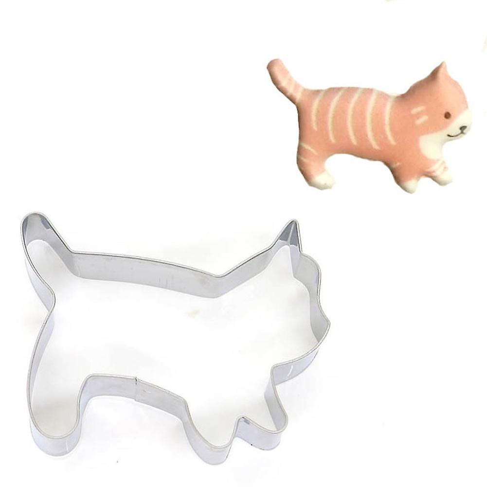 4pcs Stainless Steel Biscuit Cutting Die Cartoon Animal Biscuit Mold