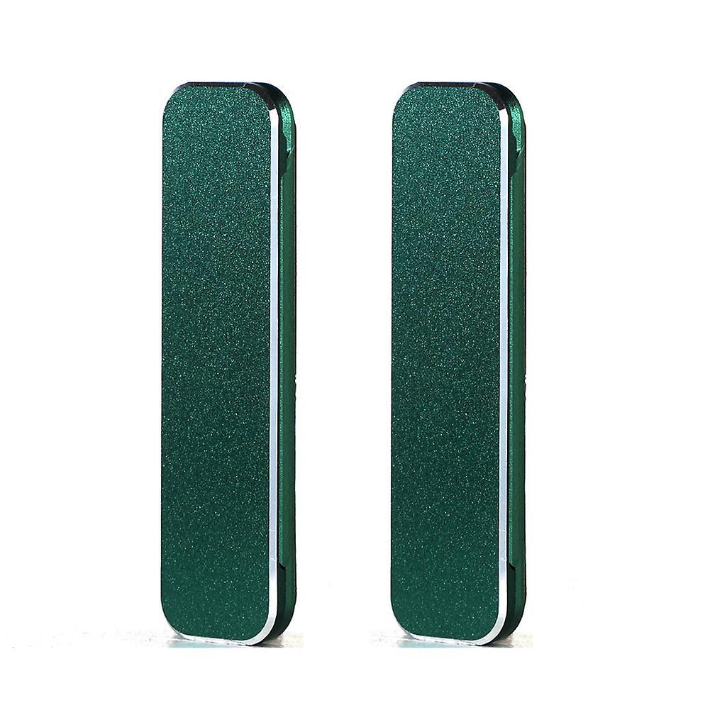 2pcs Adjustable Multi Angle Aluminum Mobile Phone Holder ,green