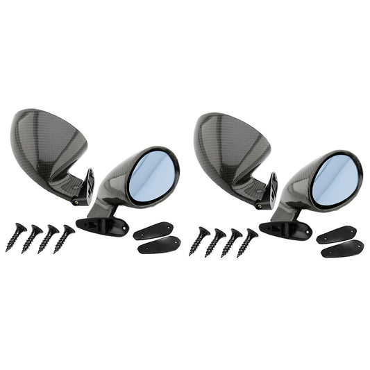 2 Set Classic Door Wing Side Mirror Rearview Mirror California Style