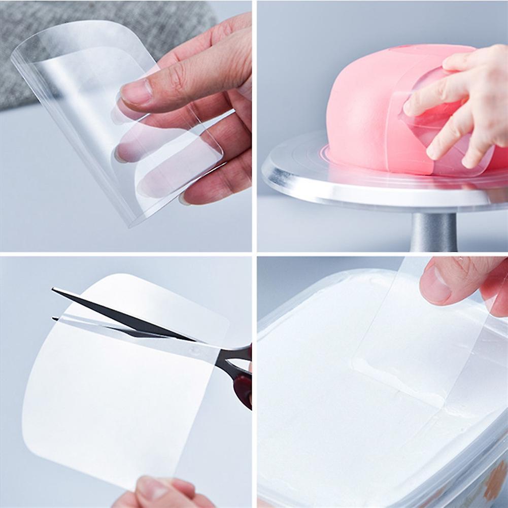 13 Pcs Transparent Cake Cream Scraper Flexible Icing Spatula Baking
