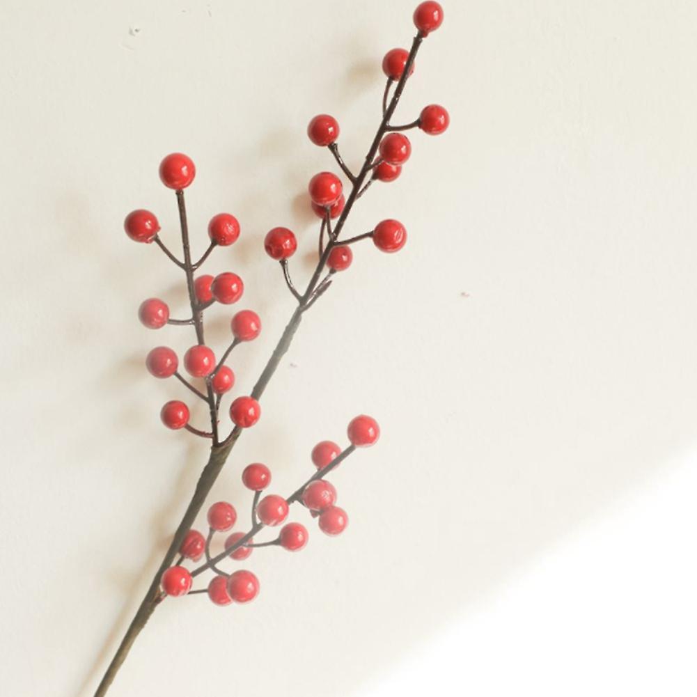 Trigeminal Holly Fortune Fruit Red Fruit Acacia Red Bean Fake Flowers