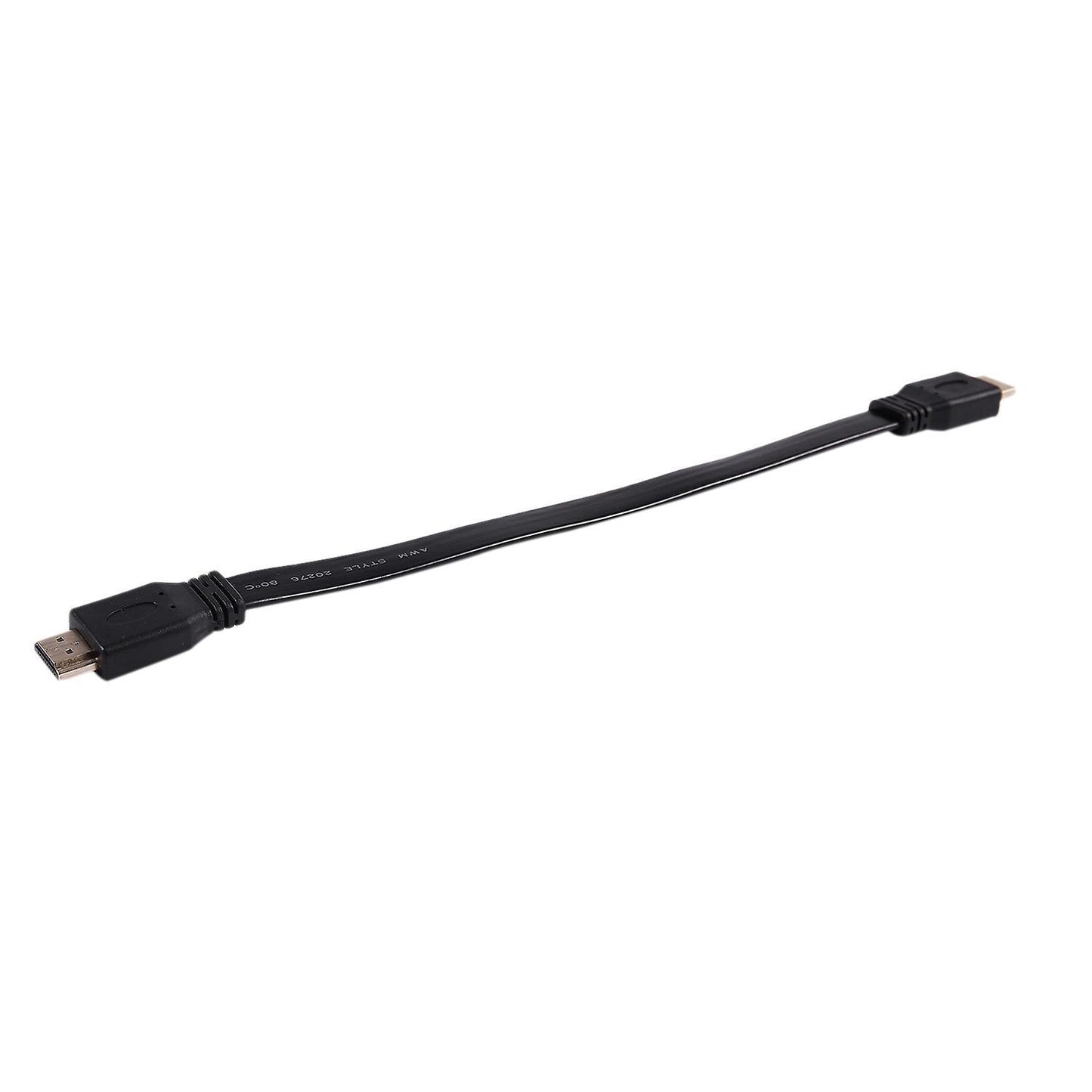 0.3m 1.4v High Speed 1.4a Hdmi Video Audio Flat Cable M/m 1080p 3d