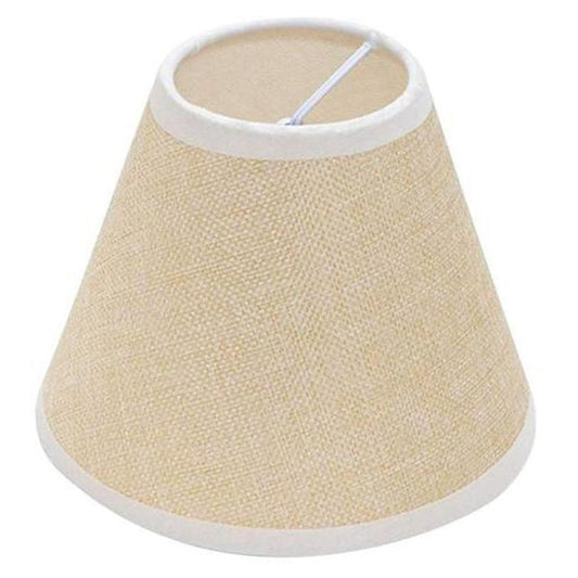 Fabric Clip-bubble Lamp Shade Chandelier Table Accessories-khaki