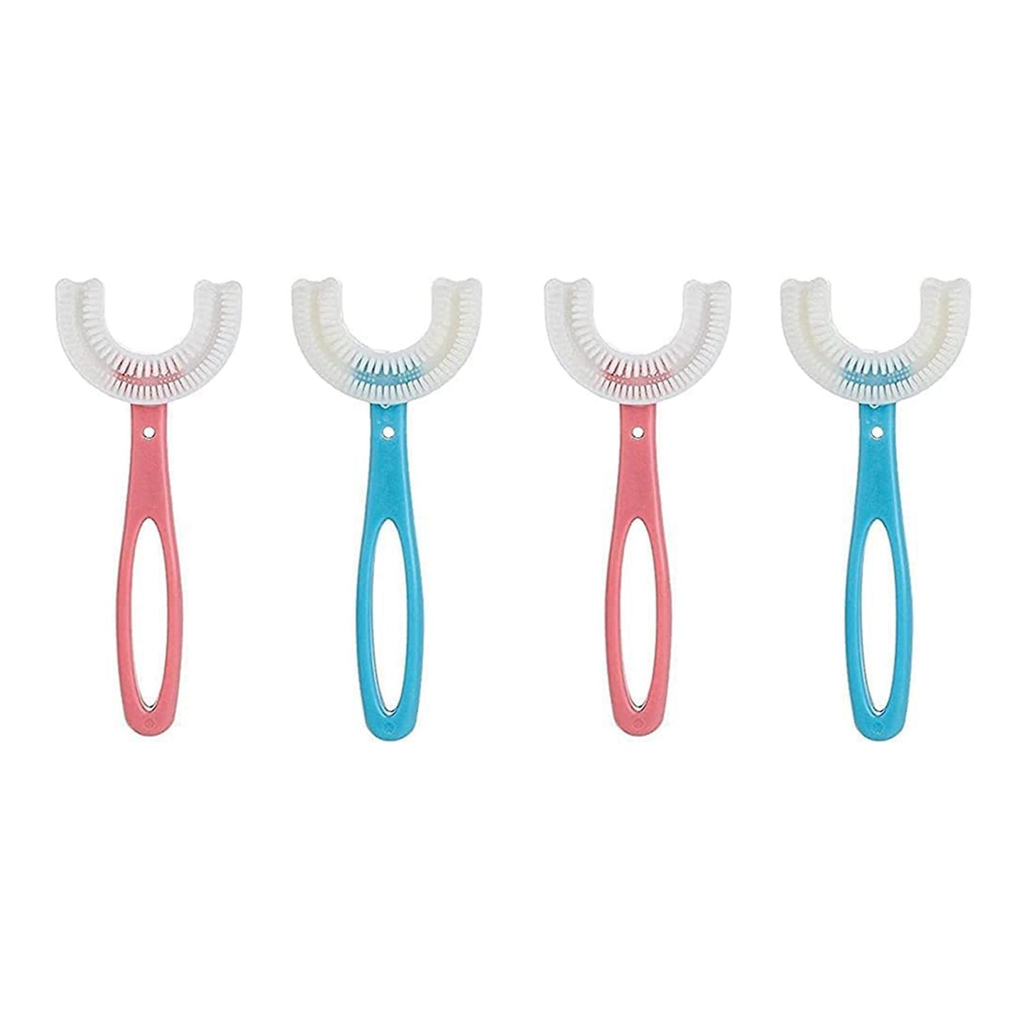 U-shaped Children Toothbrush Manual Training Toothbrush U-shaped