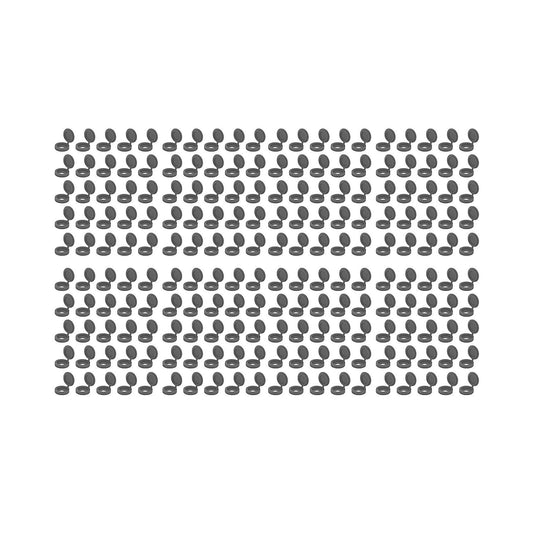 200 Pcs Screw Plastic Hinged Screw Head Caps Snap-on Decor (grey)