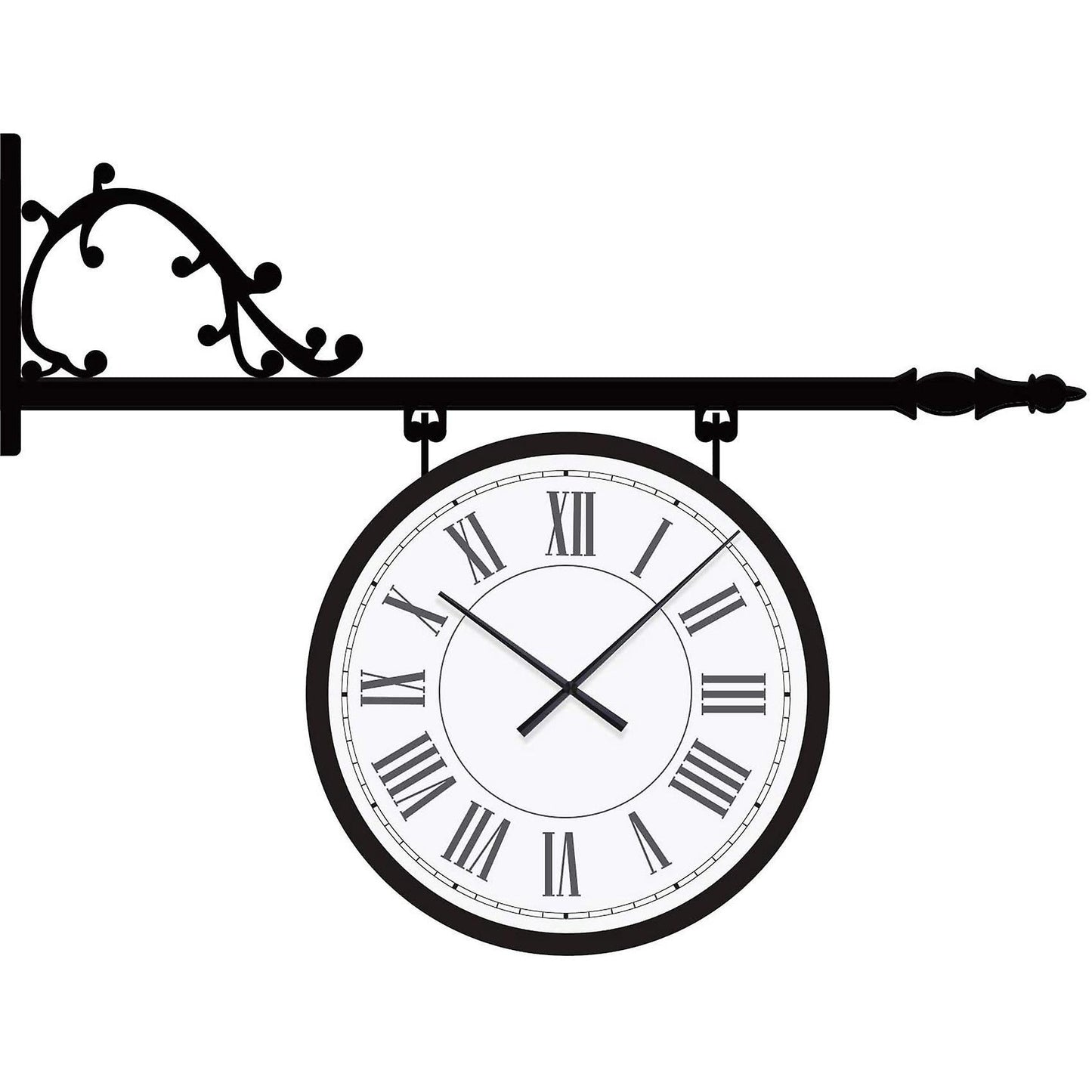 High Torque Quartz Clock Movement Mechanism with 12 Inch Spade Hands