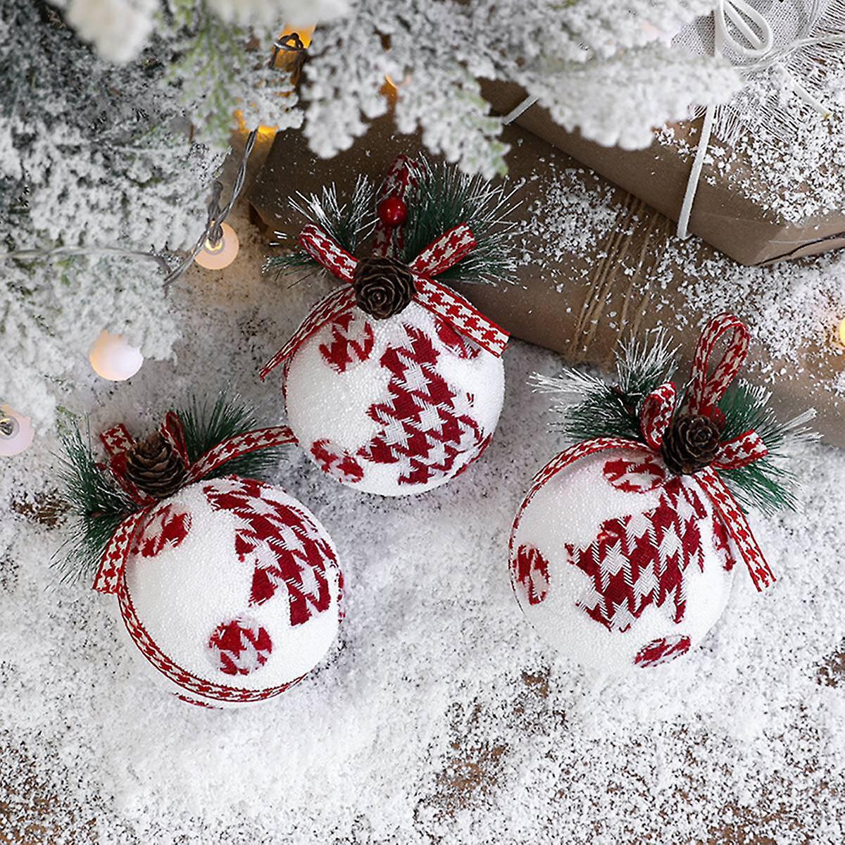 Christmas Ball Decoration Hanging Ball Foam High-grade Ball Tree Ball