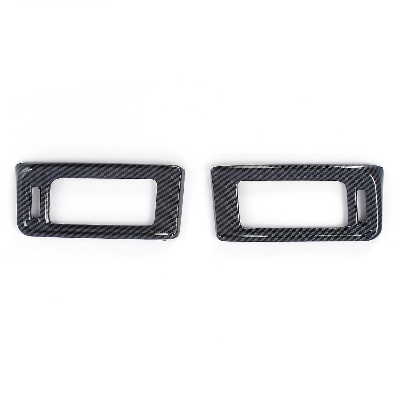 Car Interior Accessories Carbon Fiber Abs Car Ac Vent Cover Trim