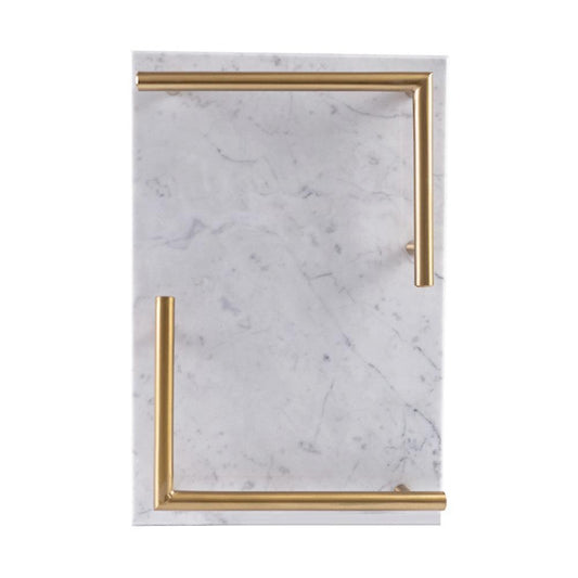 Marble Texture Trays Bathroom Tray with Handle Bathroom Tray B