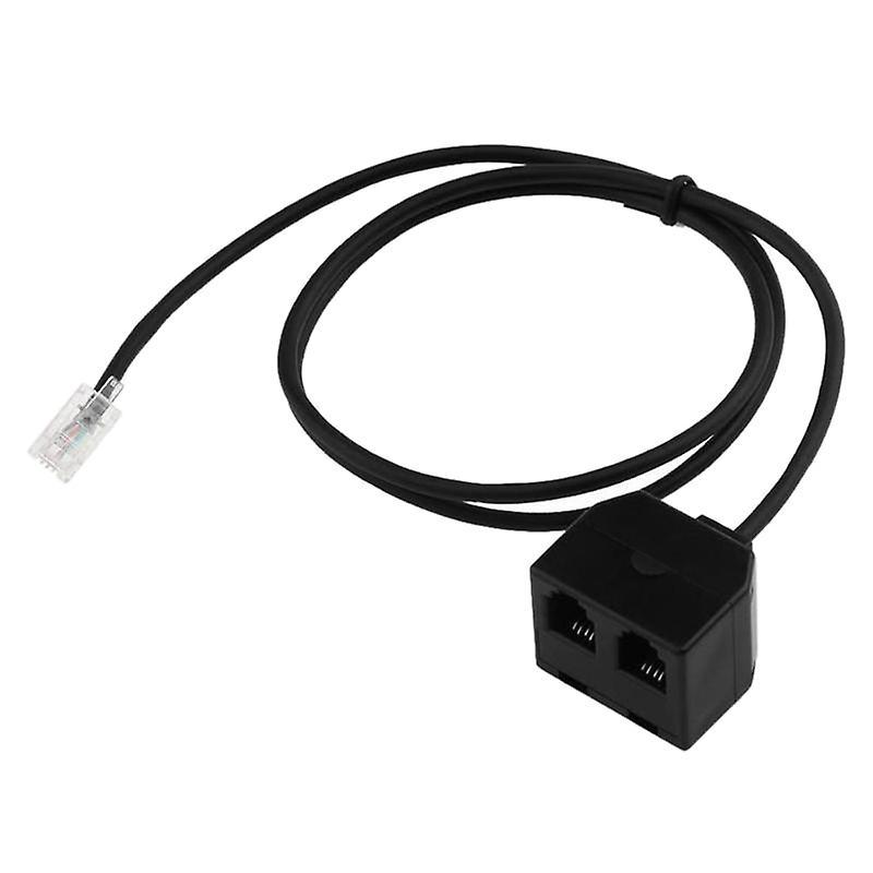 Rj9 4p4c One Male to Two Females, Mobile Phone Training Machine Lines