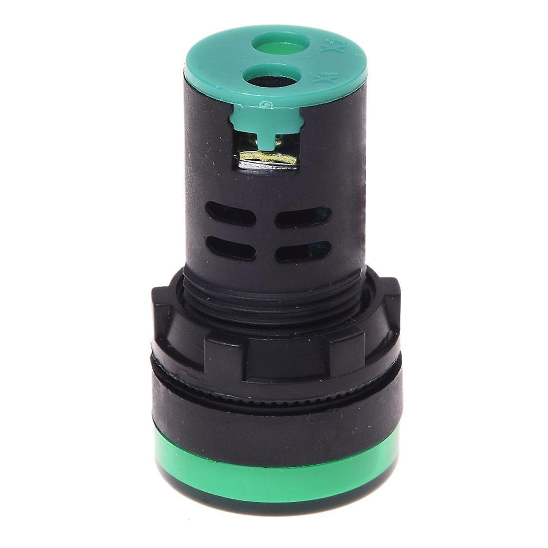Panel Mount Green Pilot Light Signal Indicator Lamp Ac Dc 24v