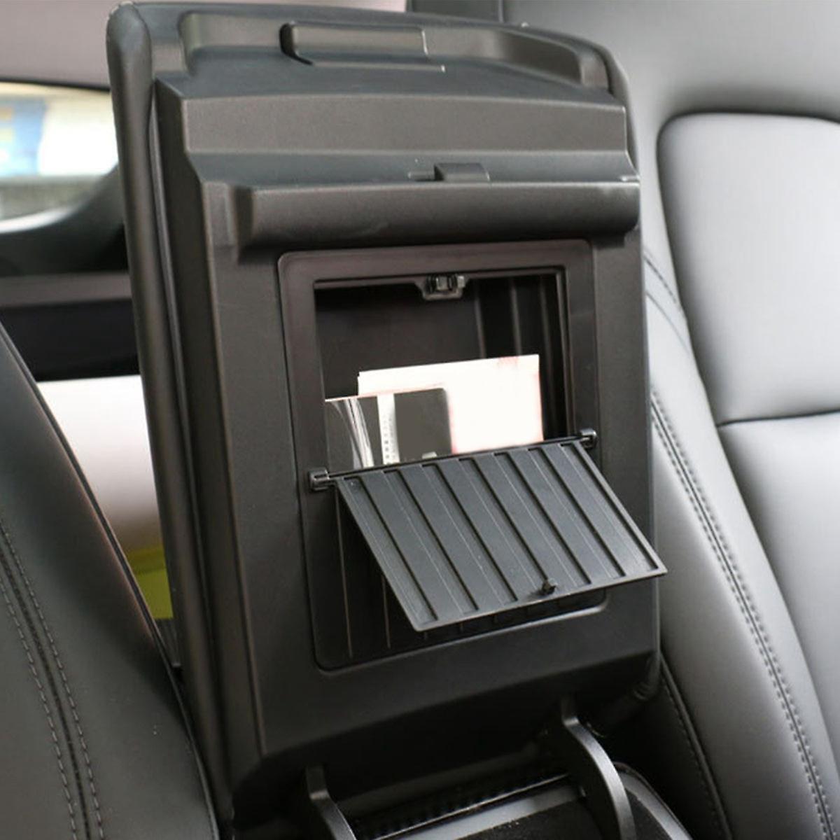 Storage Box Center Console Organizer, Armrest Storage Box for Tesla
